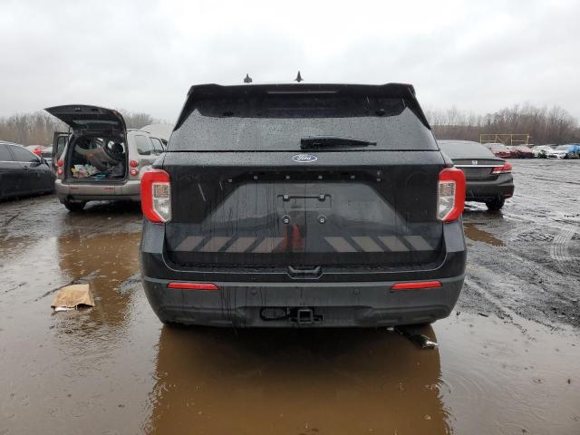 1FM5K8AB2MGB61702 - 2021 FORD EXPLORER POLICE INTERCEPTOR BLACK photo 6