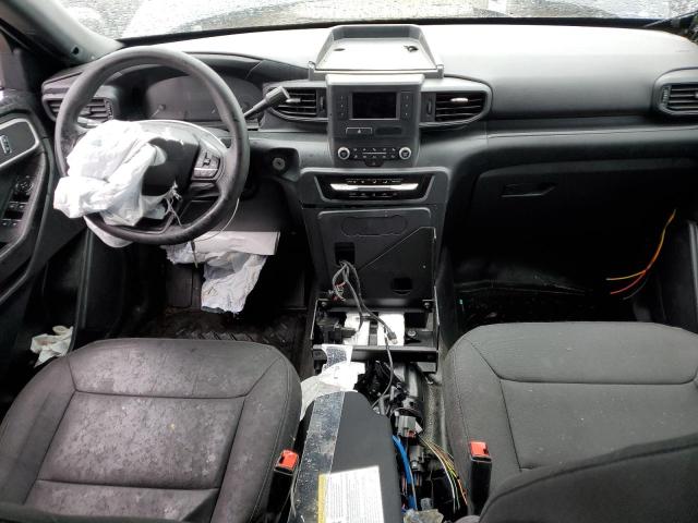 1FM5K8AB2MGB61702 - 2021 FORD EXPLORER POLICE INTERCEPTOR BLACK photo 8