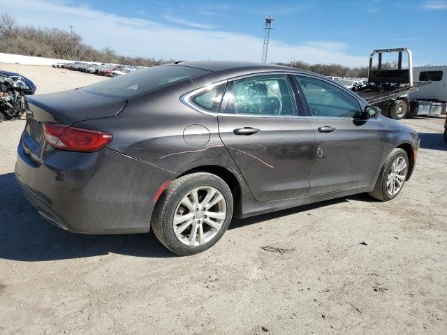 1C3CCCAB0GN131985 - 2016 CHRYSLER 200 LIMITED GRAY photo 3