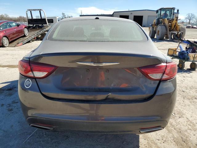 1C3CCCAB0GN131985 - 2016 CHRYSLER 200 LIMITED GRAY photo 6