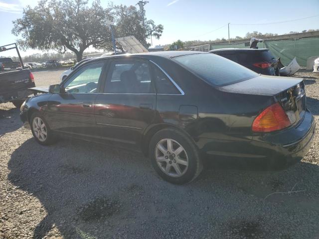 4T1BF28B72U236662 - 2002 TOYOTA AVALON XL BLACK photo 2