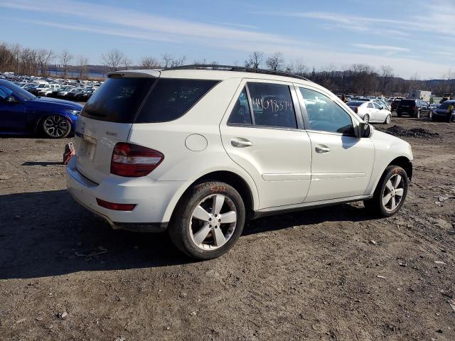 4JGBB86EX9A491717 - 2009 MERCEDES-BENZ ML 350 WHITE photo 3