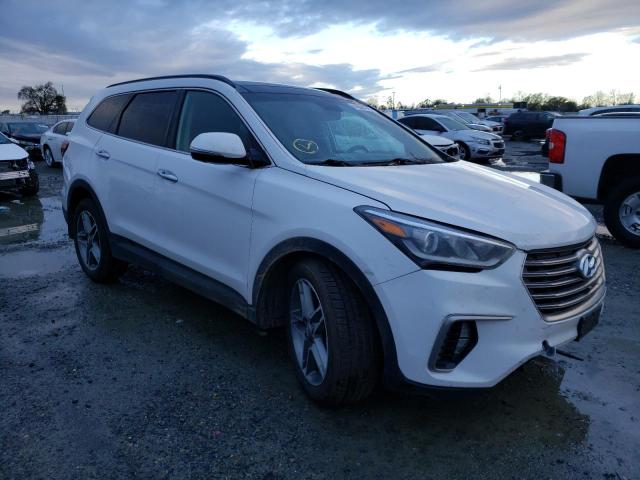 KM8SRDHF2JU289483 - 2018 HYUNDAI SANTA FE SE ULTIMATE WHITE photo 4