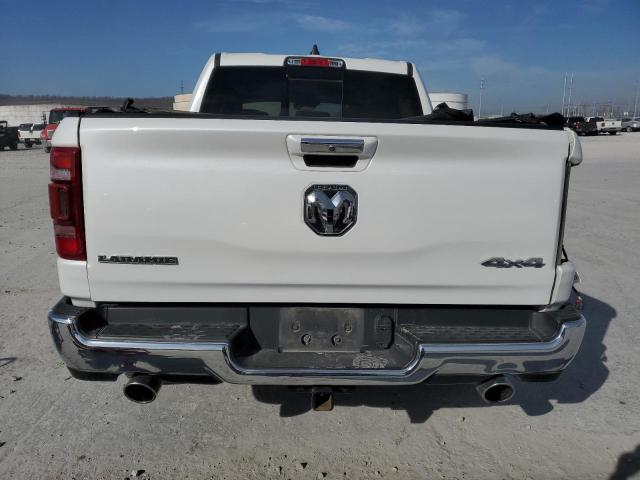 1C6SRFJTXMN663621 - 2021 RAM 1500 LARAMIE WHITE photo 6