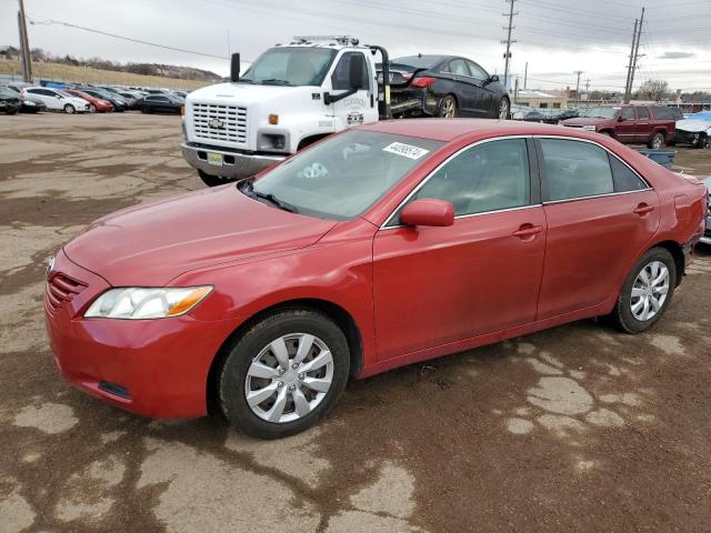 4T1BE46K07U192819 - 2007 TOYOTA CAMRY CE RED photo 1