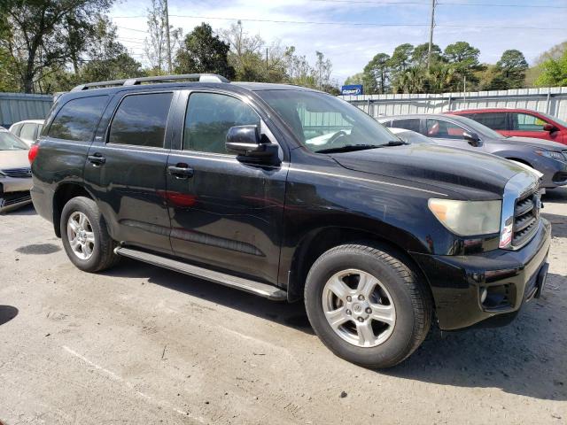 5TDZY64A38S004915 - 2008 TOYOTA SEQUOIA sr BLACK photo 4