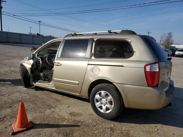 KNDMB23357614934X - 2007 KIA SEDONA EX BEIGE photo 2