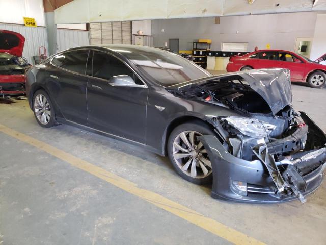 5YJSA1H16EFP61830 - 2014 TESLA MODEL S Boz foto 4