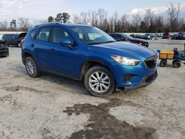 JM3KE2BE9E0374118 - 2014 MAZDA CX-5 SPORT BLUE photo 4