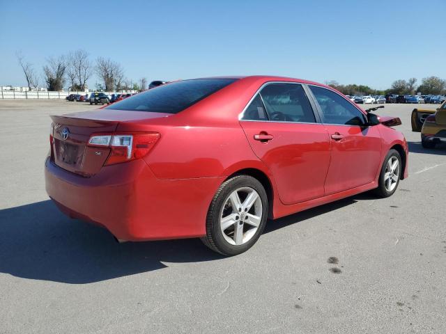 4T1BF1FK5DU684009 - 2013 TOYOTA CAMRY L RED photo 3