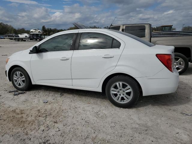 1G1JC5SH7E4223737 - 2014 CHEVROLET SONIC LT WHITE photo 2