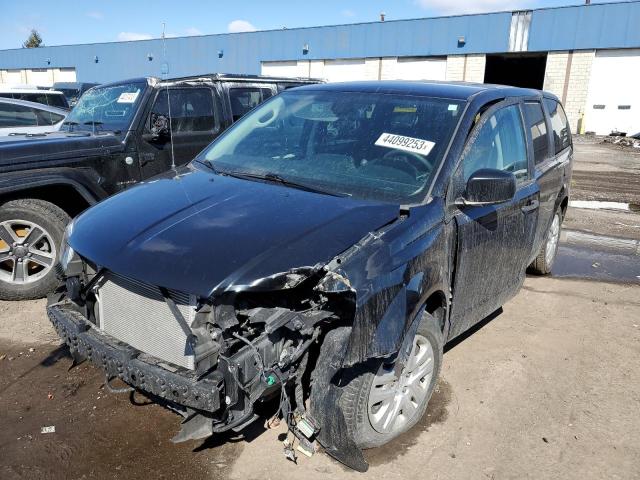 2C4RDGBG1KR615454 - 2019 DODGE GRAND CARA SE BLACK photo 1