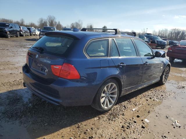 WBAUU3C56BA542258 - 2011 BMW 328 XI BLUE photo 3