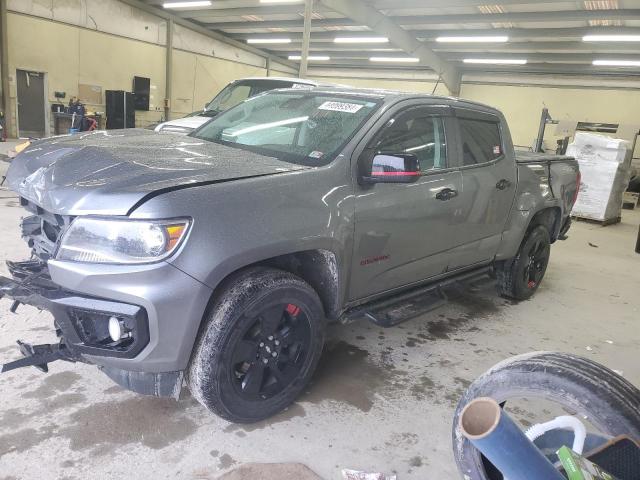 1GCGTCENXM1114101 - 2021 CHEVROLET COLORADO LT GRAY photo 1