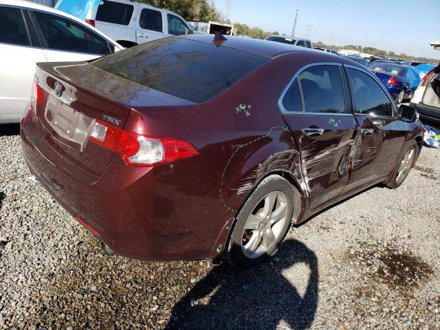 JH4CU26619C018154 - 2009 ACURA TSX BURGUNDY photo 3