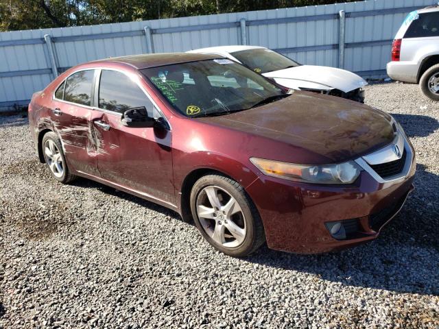 JH4CU26619C018154 - 2009 ACURA TSX BURGUNDY photo 4