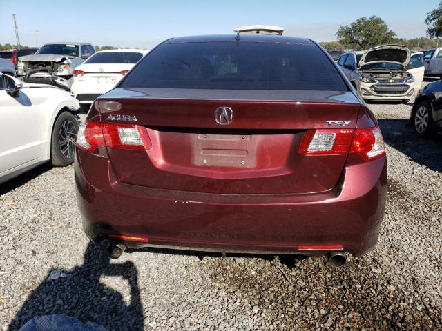 JH4CU26619C018154 - 2009 ACURA TSX BURGUNDY photo 6