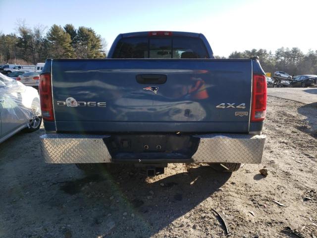 1D7HU18D74S669855 - 2004 DODGE RAM 1500 ST BLUE photo 6