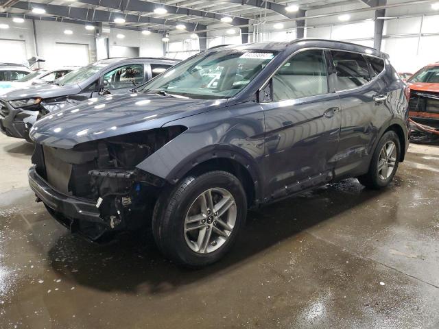 5NMZUDLB1JH066509 - 2018 HYUNDAI SANTA FE S BLUE photo 1