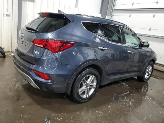 5NMZUDLB1JH066509 - 2018 HYUNDAI SANTA FE S BLUE photo 3