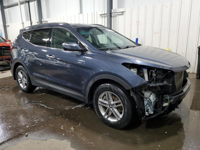 5NMZUDLB1JH066509 - 2018 HYUNDAI SANTA FE S BLUE photo 4