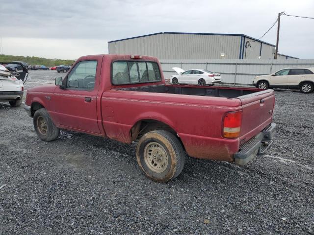 1FTCR10A4RUA76635 - 1994 FORD RANGER BURGUNDY photo 2