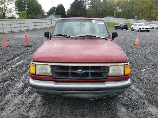 1FTCR10A4RUA76635 - 1994 FORD RANGER BURGUNDY photo 5