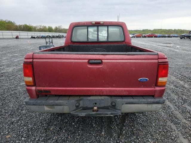 1FTCR10A4RUA76635 - 1994 FORD RANGER BURGUNDY photo 6