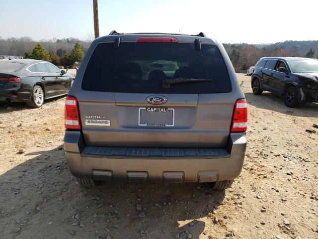 1FMCU02779KC80461 - 2009 FORD ESCAPE XLS GRAY photo 6