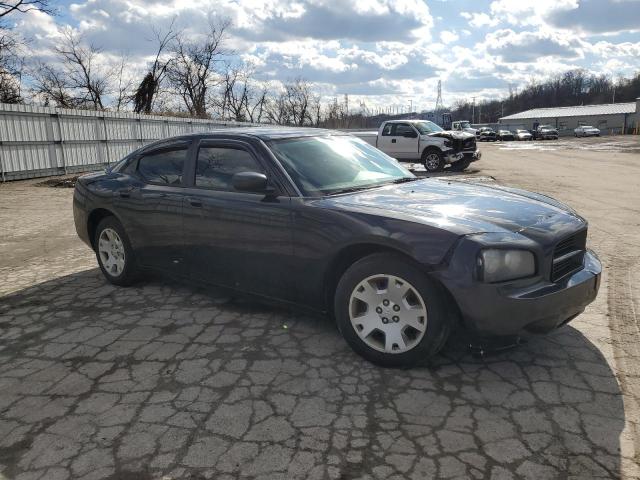 2B3KA43R77H709278 - 2007 DODGE CHARGER SE BLACK photo 4