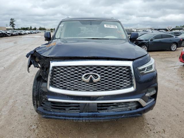 JN8AZ2NF6K9684607 - 2019 INFINITI QX80 LUXE BLUE photo 5