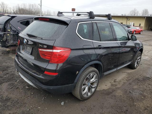 5UXWX9C35H0T19632 - 2017 BMW X3 XDRIVE28I BLACK photo 3