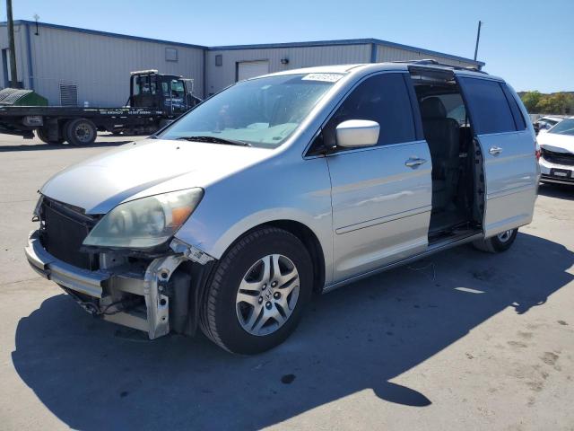 5FNRL38797B447696 - 2007 HONDA ODYSSEY EXL SILVER photo 1