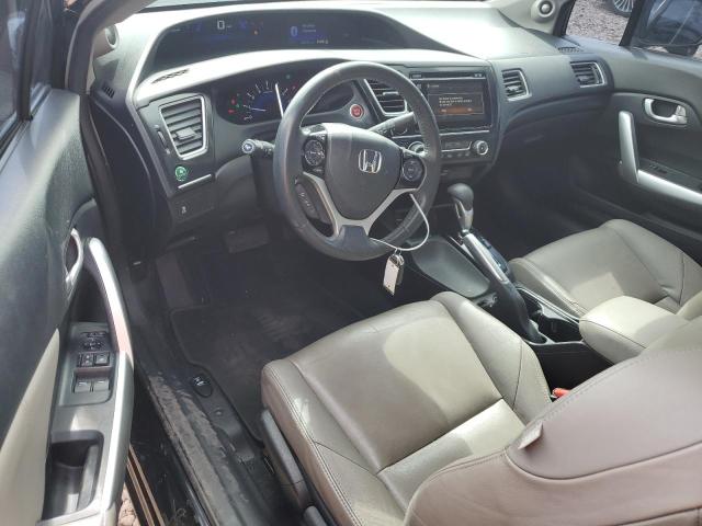 2HGFG3B01EH506090 - 2014 HONDA CIVIC EXL შავი ფოტო 8