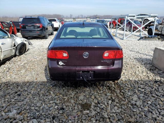 1G4HD57278U199849 - 2008 BUICK LUCERNE CXL MAROON photo 6