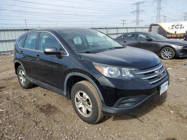 3CZRM3H35DG711460 - 2013 HONDA CR-V LX BLACK photo 4