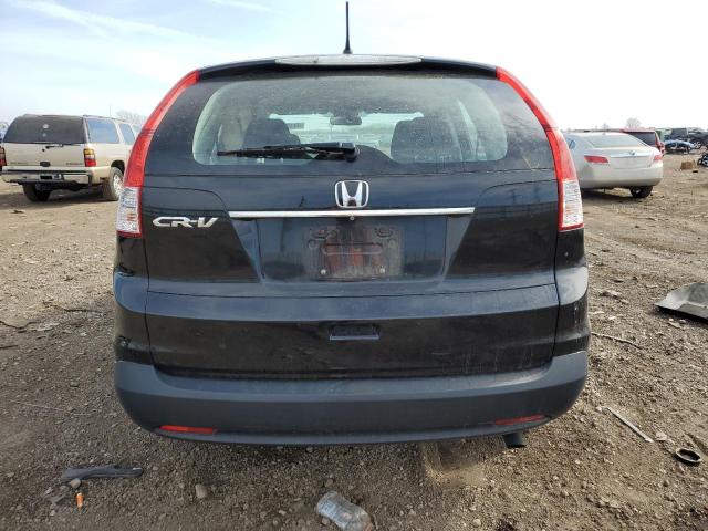 3CZRM3H35DG711460 - 2013 HONDA CR-V LX BLACK photo 6