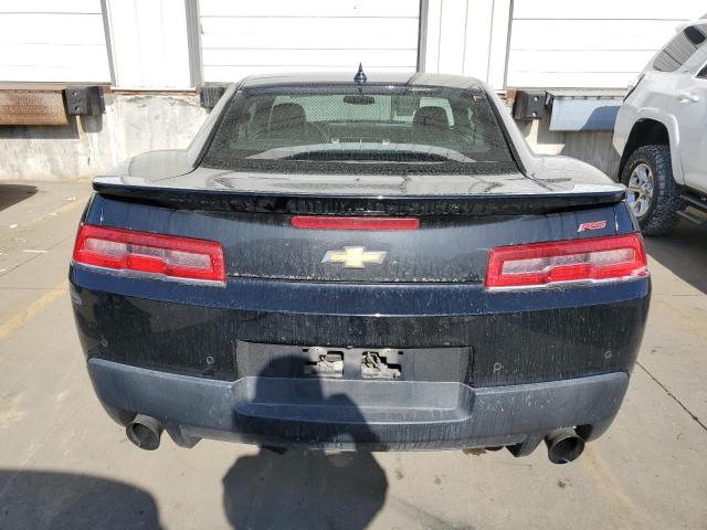 2G1FF1E31F9136002 - 2015 CHEVROLET CAMARO LT BLACK photo 6