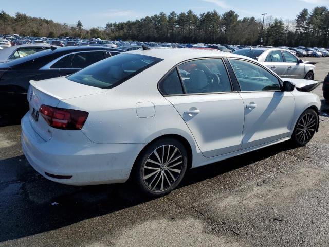 3VWD17AJ4GM298961 - 2016 VOLKSWAGEN JETTA SPORT WHITE photo 3