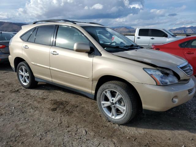 JTJGW31U882007727 - 2008 LEXUS RX 400H CREAM photo 4