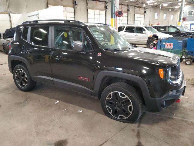 ZACCJBCT2GPD08139 - 2016 JEEP RENEGADE TRAILHAWK BLACK photo 4