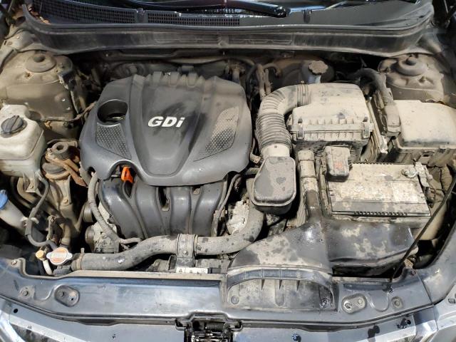 5NPEB4AC4BH089304 - 2011 HYUNDAI SONATA GLS GRAY photo 11