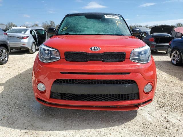 KNDJP3A53K7665383 - 2019 KIA SOUL + RED photo 5