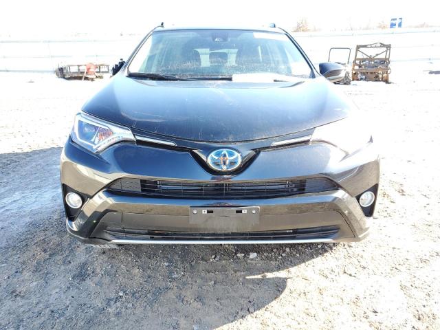 JTMRJREVXJD225159 - 2018 TOYOTA RAV4 HV LE BLACK photo 5