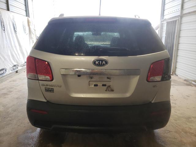 5XYKU3A67CG299857 - 2012 KIA SORENTO EX SILVER photo 6