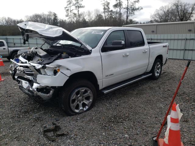 1C6SRFFT1KN749941 - 2019 RAM 1500 BIG HORN/LONE STAR WHITE photo 1