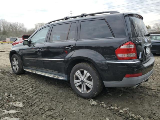 4JGBF71E78A429423 - 2008 MERCEDES-BENZ GL 450 4MATIC BLACK photo 2