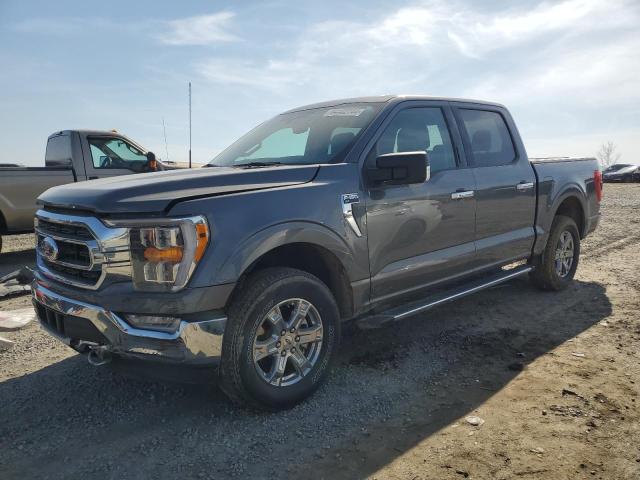 1FTEW1EP5MKE33288 - 2021 FORD F150 SUPERCREW GRAY photo 1