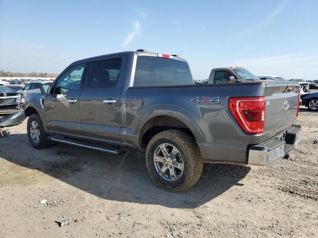 1FTEW1EP5MKE33288 - 2021 FORD F150 SUPERCREW GRAY photo 2
