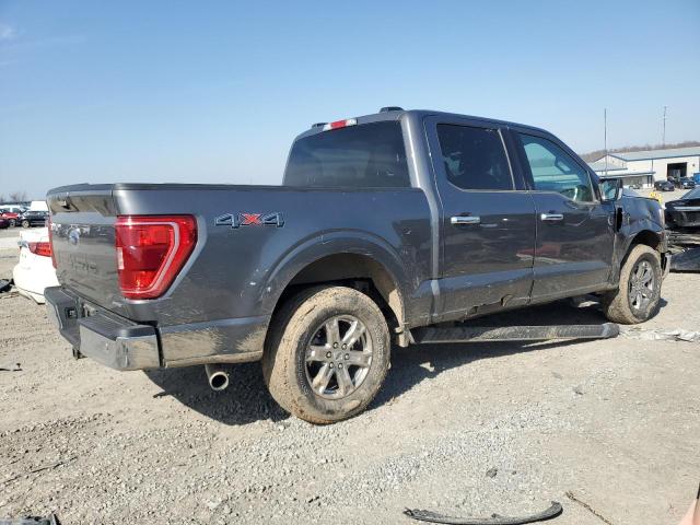 1FTEW1EP5MKE33288 - 2021 FORD F150 SUPERCREW GRAY photo 3